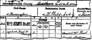 Census Page Example